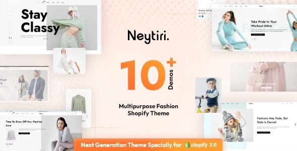 Neytiri-多用途服装Shopify主题