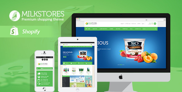 Leo Milk商店Shopify主题