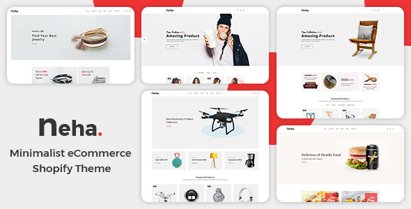 多用途响应式Shopify主题-Neha