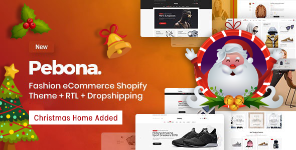 Pebona-时尚Shopify主题