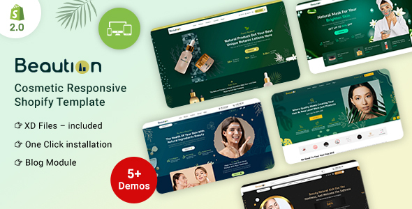 美容-美容与化妆品Shopify 2.0主题