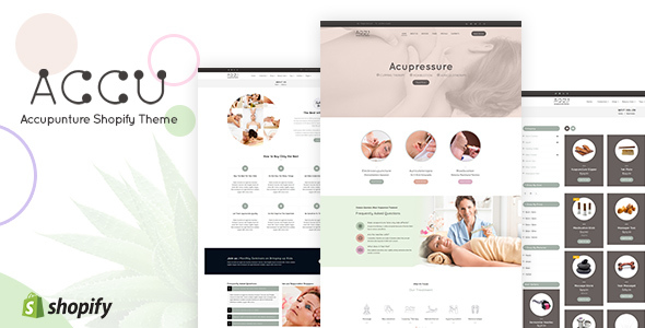 Accu |医疗保健商店Shopify主题