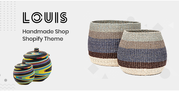 Louis–手工和工艺Shopify主题