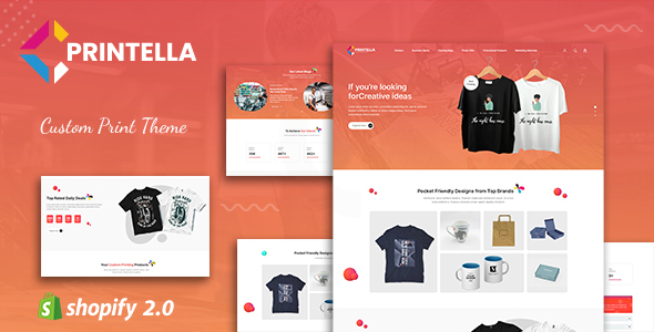 Printella-打印商店Shopify主题