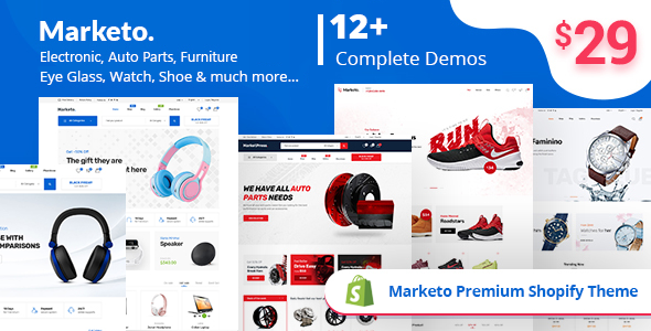 Marketo-电子商务Shopify主题