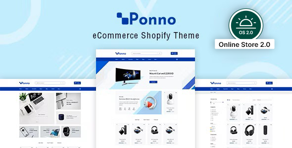 电子商店Shopify主题-Ponno