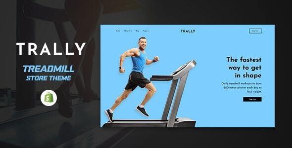 Trally-单一产品Shopify商店