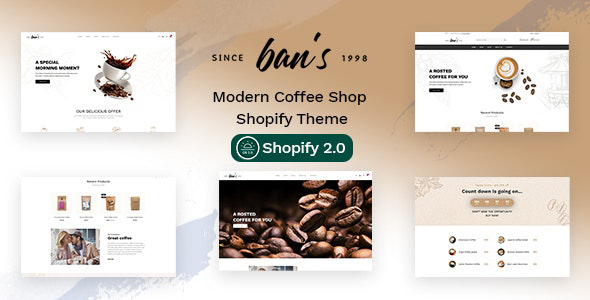 禁令-咖啡和茶店Shopify 2.0主题