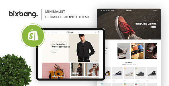 Bixbang |极简主义电子商务Shopify模板