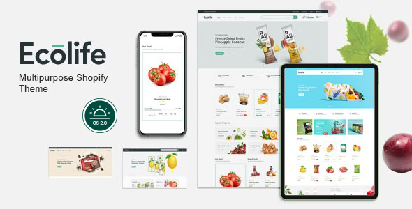 生态生活-多用途Shopify主题操作系统2.0
