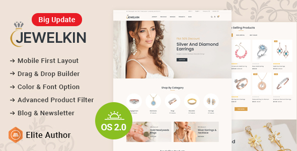 Jewelkin-高级珠宝店Shopify 2.0响应式主题