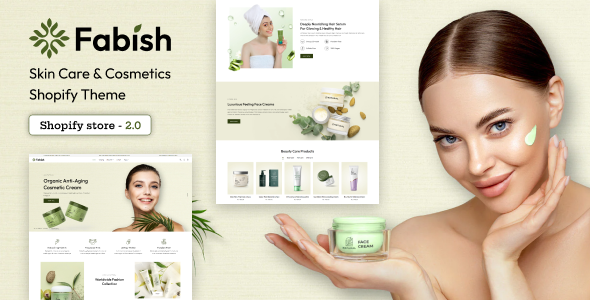 Fabish-SkinCare化妆品商店Shopify主题