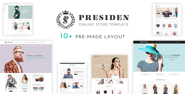 Presiden-服装和时尚Shopify主题
