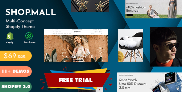 Shopmall-多功能高级Shopify主题