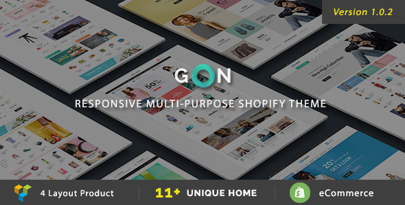 Gon-响应式电子商务Shopify主题