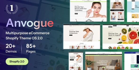 Anvogue-多用途Shopify主题操作系统2.0