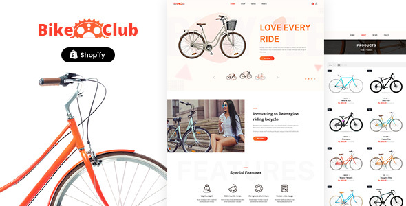 Bikez-自行车，自行车店单一产品Shopify主题