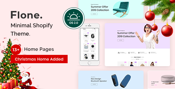 Flone-最小的Shopify主题