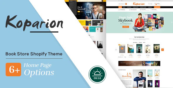 Koparion-书店Shopify主题
