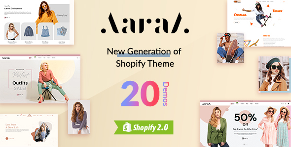 Aaraa-多用途Shopify OS 2.0主题