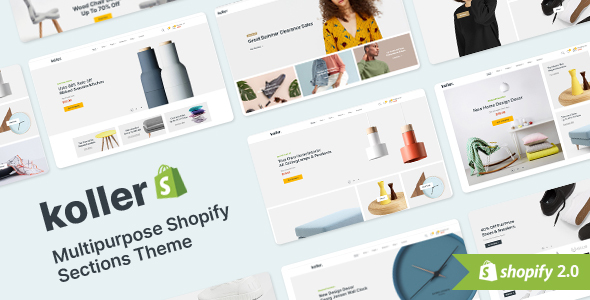 科勒-多用途Shopify部分商店主题