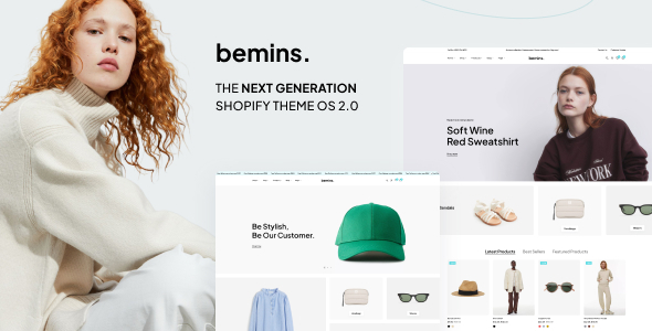 Bemins–时尚珠宝、家具Shopify主题操作系统2.0