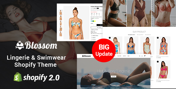 Blossom-内衣和比基尼店Shopify 2.0响应式主题
