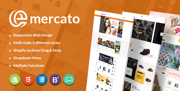 Emercato |多用途响应式Shopify主题