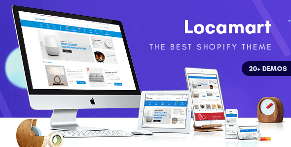 LocaMart-通用小工具商店响应式Shopify主题