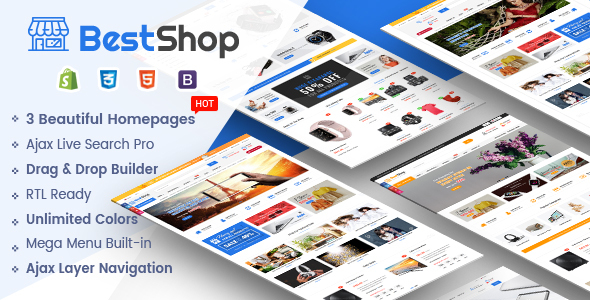 BestShop-多用途响应式Shopify主题