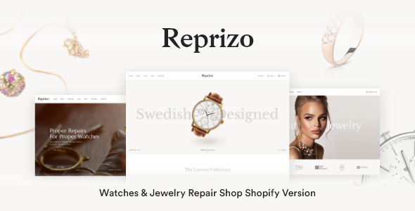 Reprizo-珠宝手表店Shopify主题