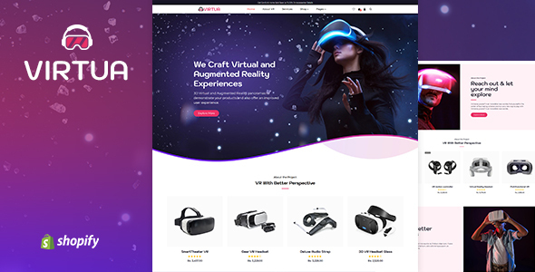 Virtux-一个产品商店Shopify主题