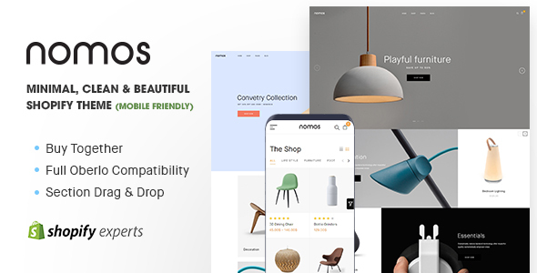 Nomos-简约、干净、美观的Shopify主题（移动友好）