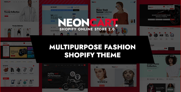 NeonCart-多用途时尚Shopify主题