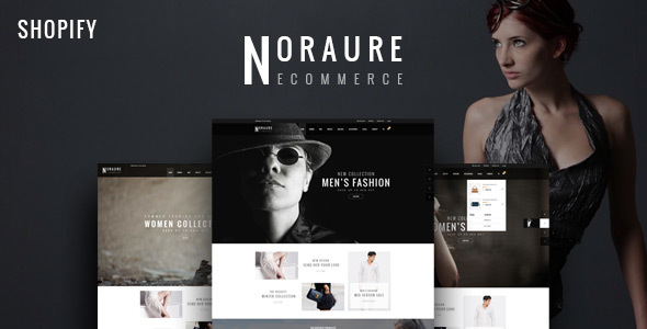 Noraure-大型商店Shopify主题