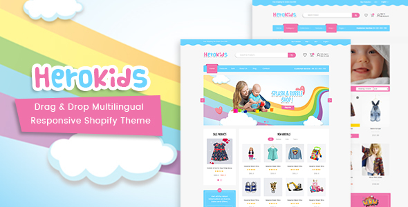 Herokids |儿童Shopify主题