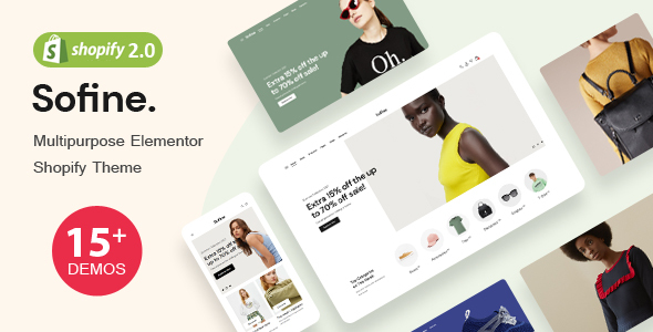 Sofine-简洁、多功能、响应式Shopify主题-RTL支持