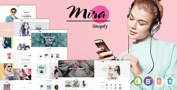 Mira-配件精品店响应式Shopify主题