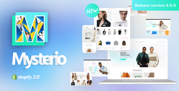 Mysterio-多用途Shopify时尚与美容分区主题商店OS 2.0