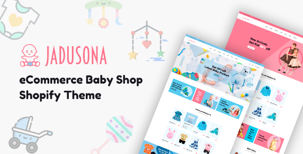 婴儿商店Shopify主题-Jadusona
