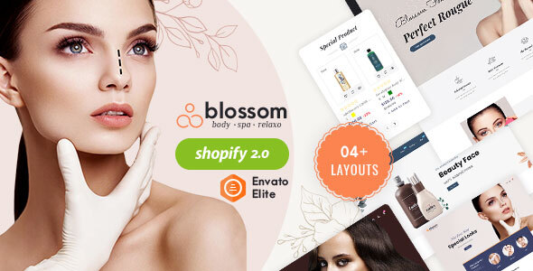 Blossom-Shopify多功能美容化妆品水疗草本主题