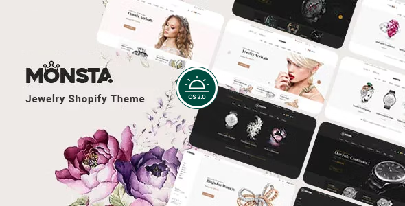 珠宝响应式Shopify主题-Monsta