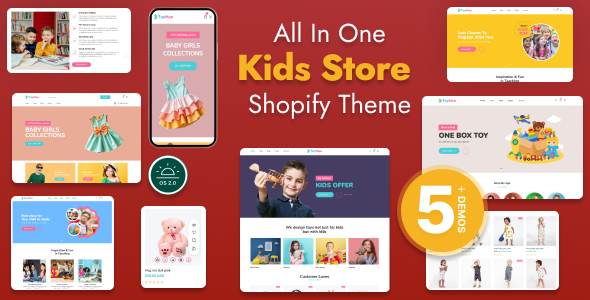 ToyMan-儿童玩具和婴儿时尚商店Shopify 2.0主题