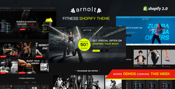 Arnolt-运动服装和健身器材Shopify主题