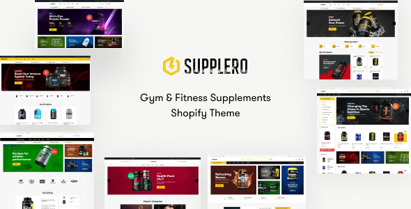 Ap Supplero-健身房和健身补充剂Shopify主题