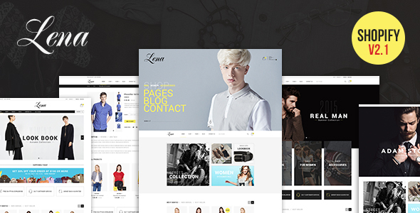 Lena-响应式Shopify主题
