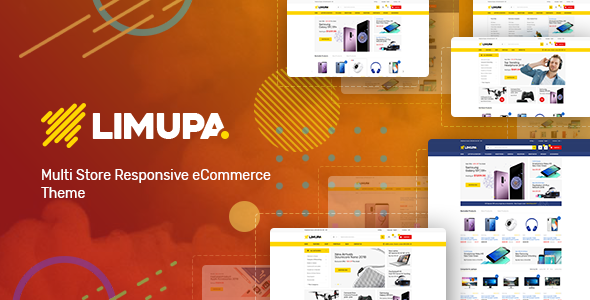 Limupa-数字、电子和技术Shopify主题