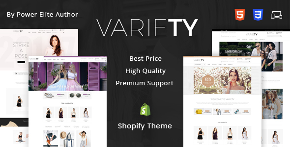 品种-分段多用途Shopify主题