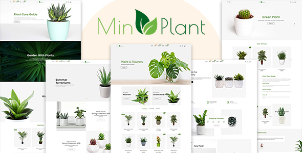 MinPlant-多用途植物商店Shopify主题