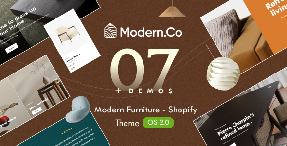 ModernCo-家具和室内用品商店Shopify主题